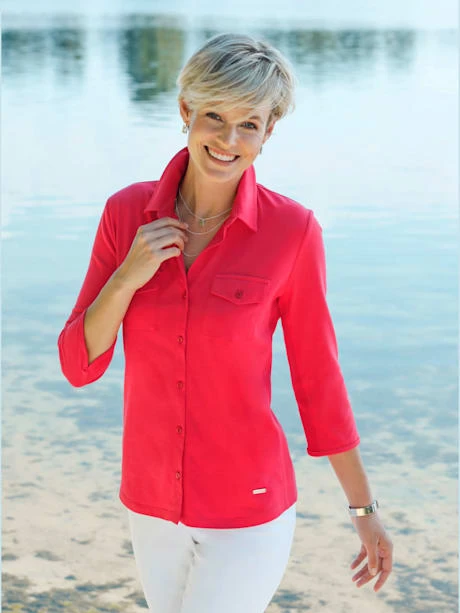 T-shirt Empiècements Côtelés 1 T-shirt Empiècements Côtelés