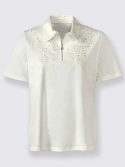 T-shirt Broderie Et Pierres Brillantes -Womens Clothing Soldes Boutique 130.00FA156247 B01.002