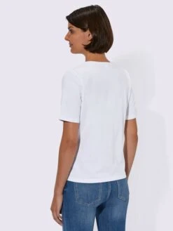 T-shirt à Encolure Ronde Motif Imprimé 6 T-shirt à Encolure Ronde Motif Imprimé -Womens Clothing Soldes Boutique 139.00BJ155345 B14.001