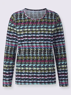 T-shirt à Encolure Ronde Encolure Ronde Passepoilée -Womens Clothing Soldes Boutique 139.00BJ155346 B04.001