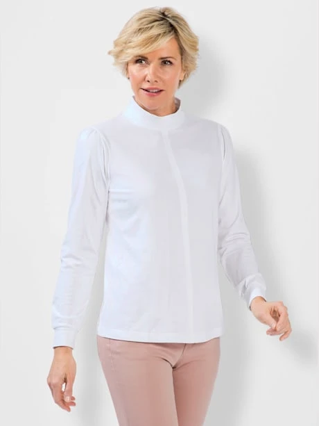 T-shirt à Col Montant 50% Coton 2 T-shirt à Col Montant 50% Coton – Image 2