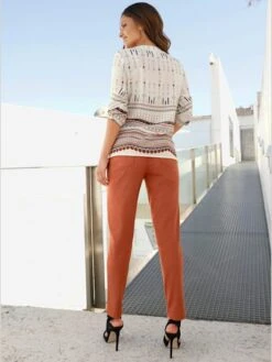 Jean 7/8 élégant Avec Broderie Décorative 9 Jean 7/8 élégant Avec Broderie Décorative -Womens Clothing Soldes Boutique 143.66MOD55337 A01.003