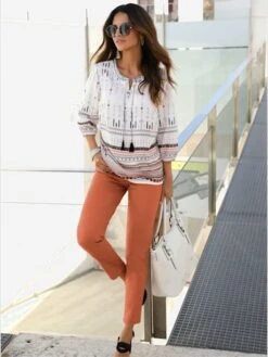 Jean 7/8 élégant Avec Broderie Décorative 8 Jean 7/8 élégant Avec Broderie Décorative -Womens Clothing Soldes Boutique 143.66MOD55337 A01.067