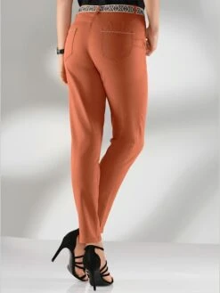 Jean 7/8 élégant Avec Broderie Décorative 7 Jean 7/8 élégant Avec Broderie Décorative -Womens Clothing Soldes Boutique 143.66MOD55337 A02.059