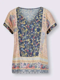 Chemisier Imprimé Patchwork 7 Chemisier Imprimé Patchwork -Womens Clothing Soldes Boutique 144.00ZUK66647 B28.001