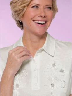 T-shirt Broderie -Womens Clothing Soldes Boutique 147.00FA257747 002.072