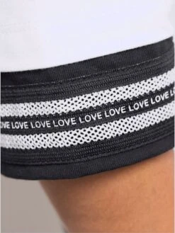 T-shirt Bande En Maille Décorative -Womens Clothing Soldes Boutique 151.00ZUK66547 008.008