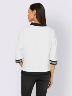 T-shirt Bande En Maille Décorative -Womens Clothing Soldes Boutique 151.00ZUK66547 B56.001