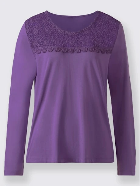 T-shirt à Manches Longues 50% Coton 4 T-shirt à Manches Longues 50% Coton – Image 4