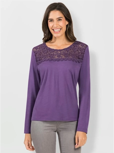 T-shirt à Manches Longues 50% Coton 2 T-shirt à Manches Longues 50% Coton – Image 2