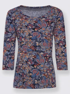 T-shirt Imprimé 50% Coton -Womens Clothing Soldes Boutique 162.00FJ156344 B08.002