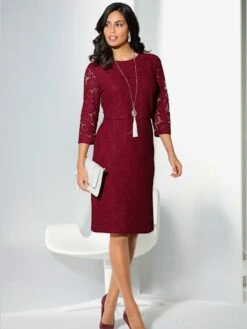 Robe En Dentelle Qualité Coton