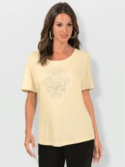 T-shirt 50% Coton -Womens Clothing Soldes Boutique 172.00FJ156347 B03.001