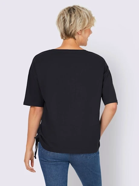 T-shirt Fronces Sur Le Côté 2 T-shirt Fronces Sur Le Côté – Image 2