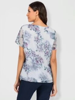 Chemisier Effet De Couleur Différent Pour Chaque Pièce ! 6 Chemisier Effet De Couleur Différent Pour Chaque Pièce ! -Womens Clothing Soldes Boutique 185.00FJ257747 B02.001