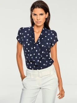 Chemisier à Pois Motif à Pois Tendance -Womens Clothing Soldes Boutique 215.99EXT64042 A09.018