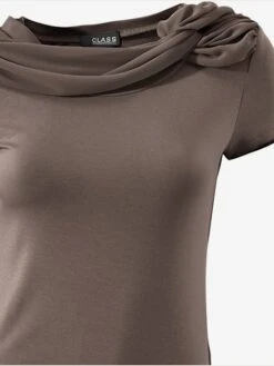 T-shirt à Encolure Ronde Convient Aux Tenues Professionnelles Et De Loisirs -Womens Clothing Soldes Boutique 430.99EXT64042 A09.032