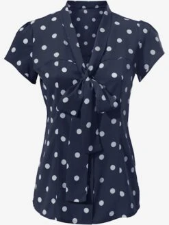 Chemisier à Pois Motif à Pois Tendance -Womens Clothing Soldes Boutique 504.99EXT64042 A09.007