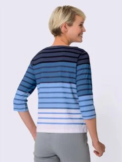 T-shirt Rayé Joli Motif à Rayures 6 T-shirt Rayé Joli Motif à Rayures -Womens Clothing Soldes Boutique 700.00TIT05547 B11.001